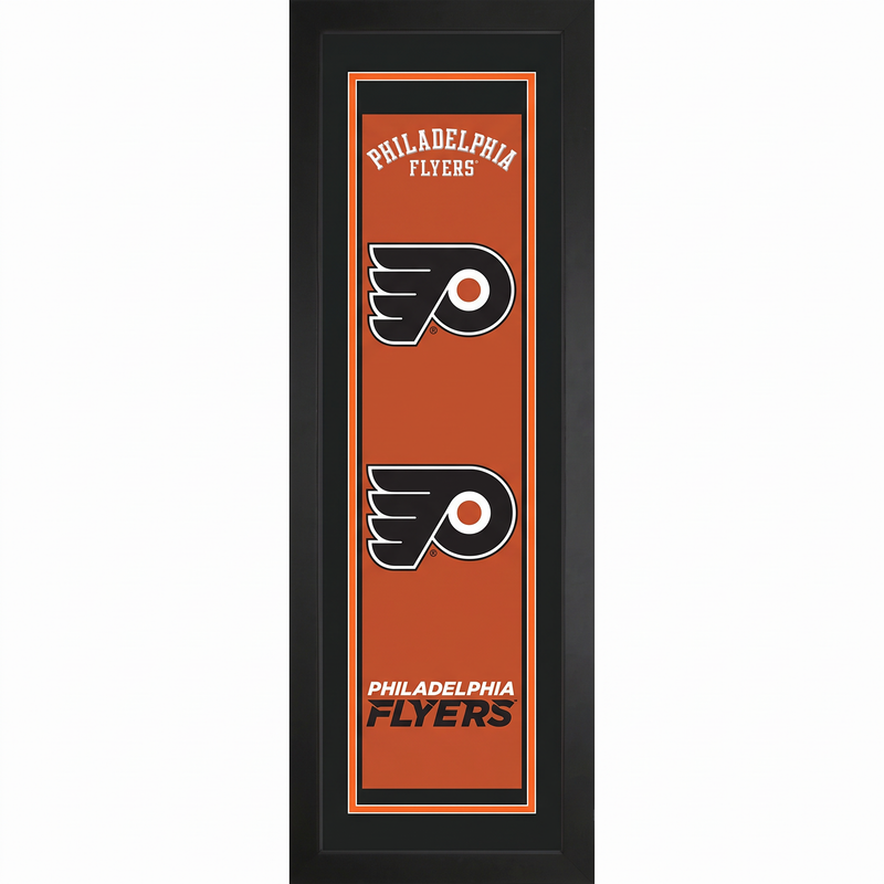 Philadelphia Flyers NHL Heritage Framed Embroidery