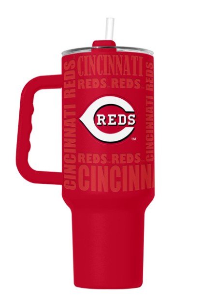 Cincinnati Reds Tumbler 40oz Powder Coat Replay