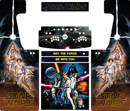 Star Wars themed arcade cabinet