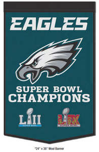 Philadelphia Eagles SB Banner