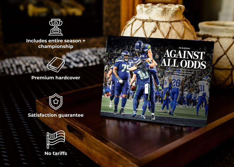 AGAINST ALL ODDS: The story of the Seattle Seahawks’ 2025 championship season - PREORDER ships 03/27/2026