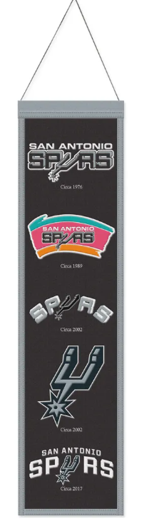 San Antonio Spurs Heritage Banner