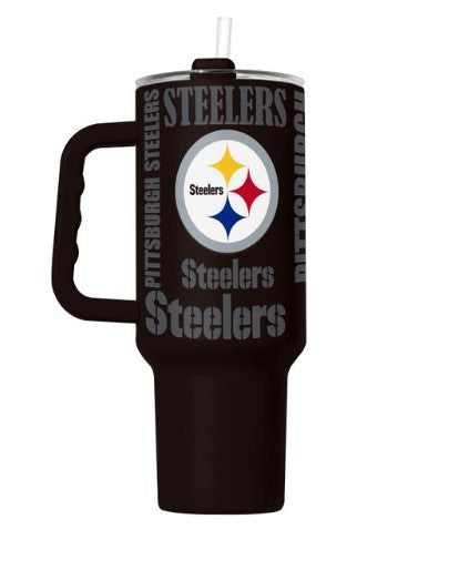 Pittsburgh Steelers Tumbler 40oz Powder Coat Replay