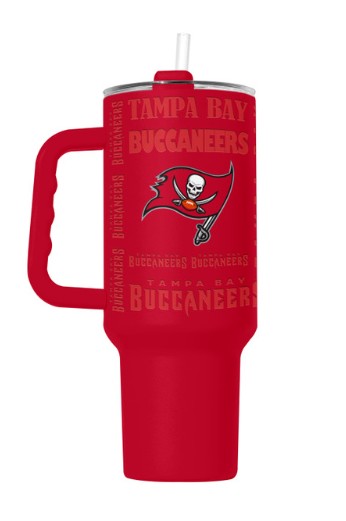 Tampa Bay Buccaneers Tumbler 40oz Powder Coat Replay