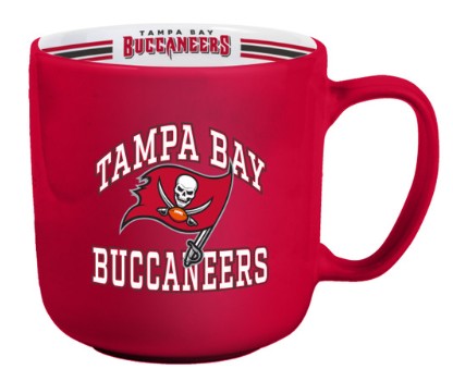 Tampa Bay Buccaneers  Coffee Mug 15oz Stripe Design