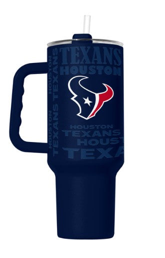 Houston Texans Tumbler 40oz Powder Coat Replay
