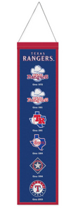 Texas Rangers Heritage Banner