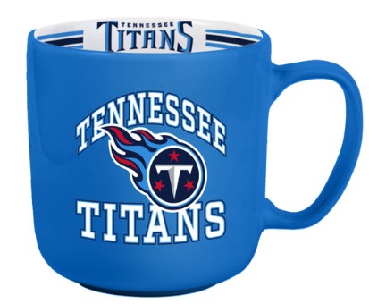 Tennessee Titans Coffee Mug 15oz Stripe Design