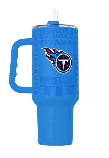 Tennessee Titans Tumbler 40oz Powder Coat Replay