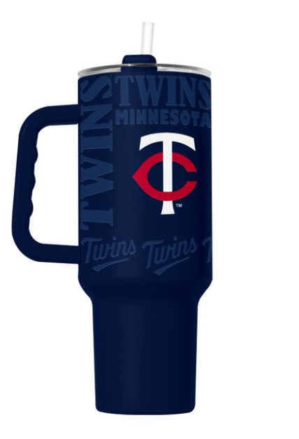 Minnesota Twins Tumbler 40oz Powder Coat Replay