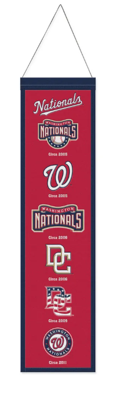 Washington Nationals Heritage Banner