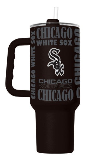 Chicago White Sox Tumbler 40oz Powder Coat Replay