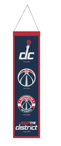 Washington Wizards Heritage Banner