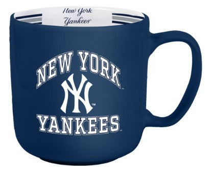 New York Yankees Coffee Mug 15oz Stripe Design