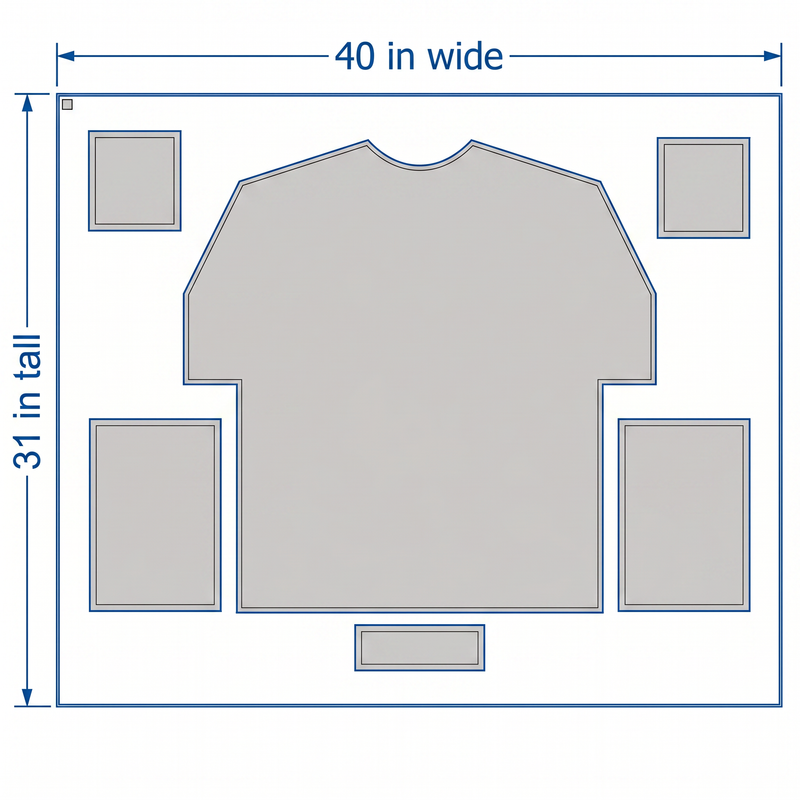 Custom Jersey Framing – 31×40 Horizontal Legend Edition v2
