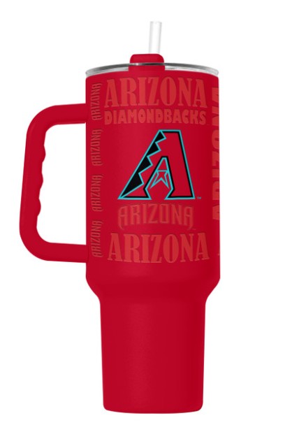 Arizona Diamondbacks Tumbler 40oz Powder Coat Replay