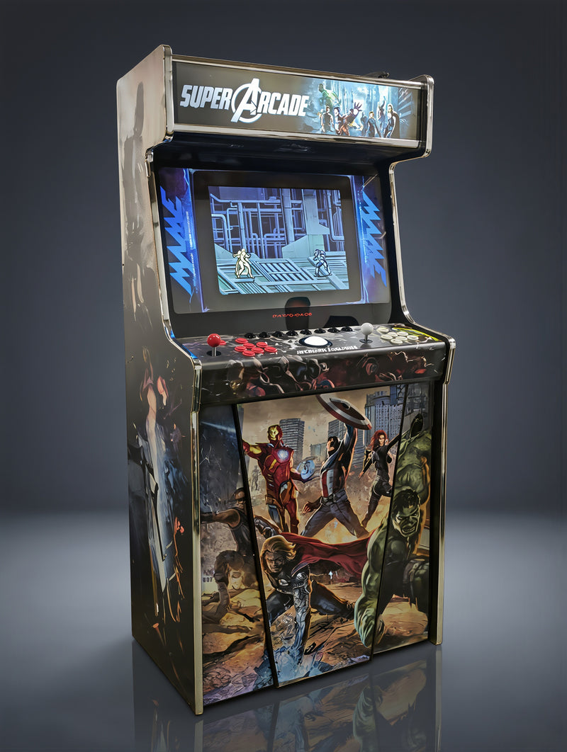 Avengers themed arcade cabinet
