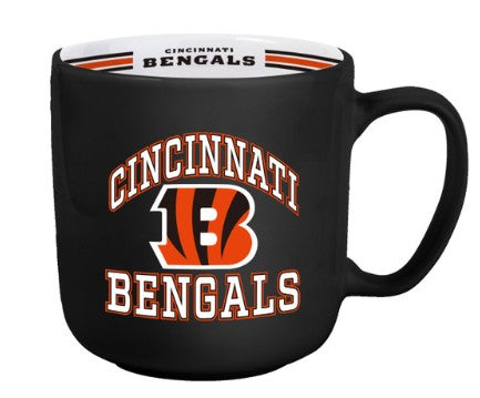 Cincinnati Bengals Coffee Mug 15oz Stripe Design