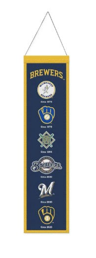 Milwaukee Brewers Logo Heritage Banner