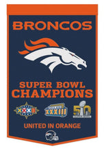 Denver Broncos SB Banner