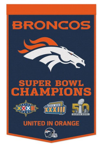 Denver Broncos SB Banner