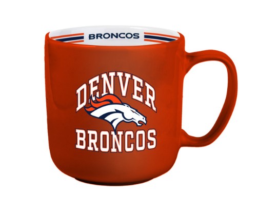 Denver Broncos Coffee Mug 15oz Stripe Design