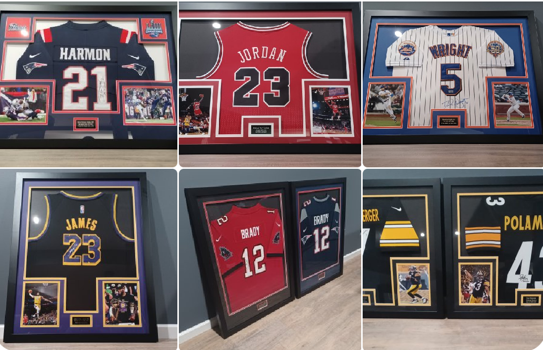 Framed Jerseys
