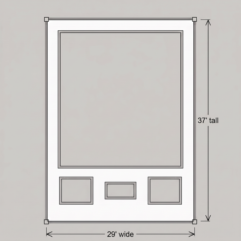 Custom Jersey Framing – 29×37 Pro Edition