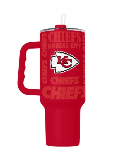 Kansas City Chiefs Tumbler 40oz Powder Coat Replay