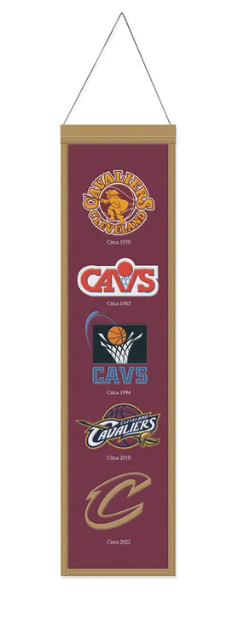 Cleveland Cavaliers Heritage Banner