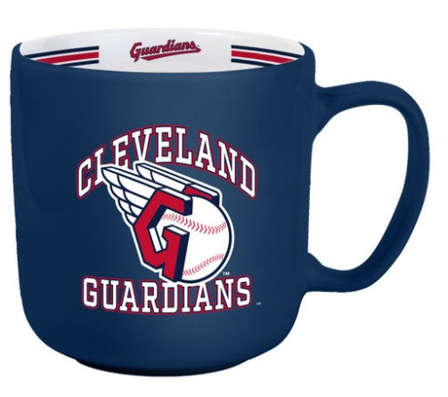 Cleveland Guardians Coffee Mug 15oz Stripe Design