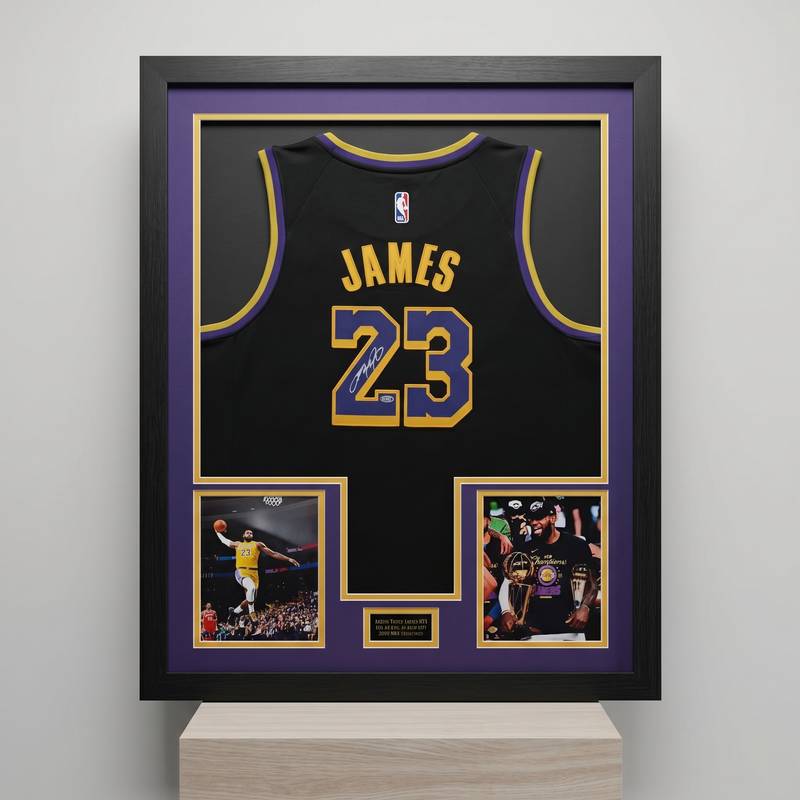 Custom Jersey Framing – 31×40 Pro Edition