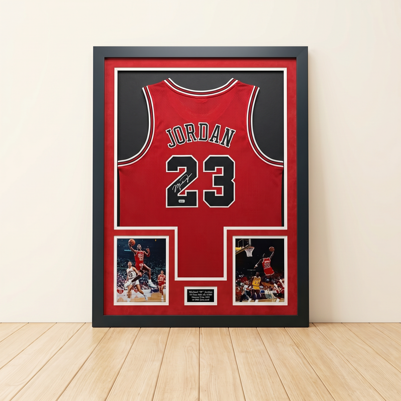 Custom Jersey Framing – 31×40 Pro Edition