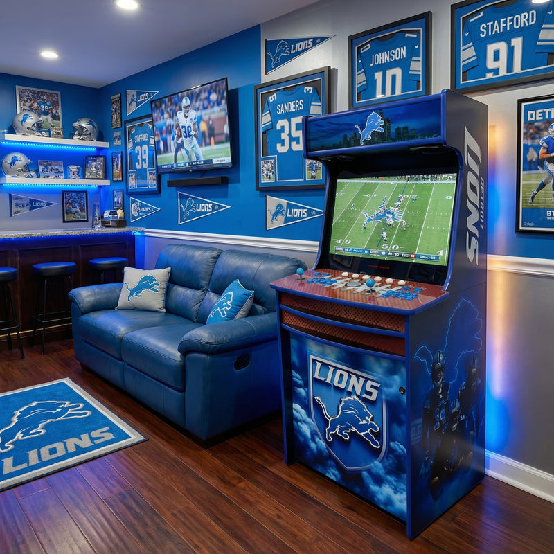 Sports Themed Arcade Cabinet