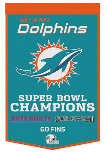Miami Dolphins SB Banner