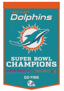 Miami Dolphins SB Banner