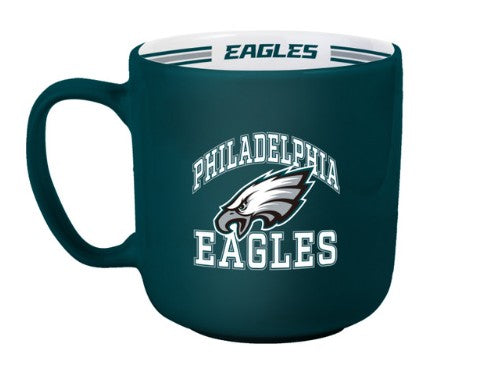 Philadelphia Eagles Coffee Mug 15oz Stripe Design