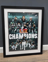 24 x 34 Eagles Super Bowl Championship Art Print
