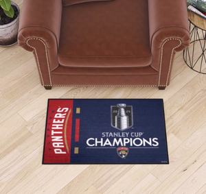 Florida Panthers 2024 Champions Starter Mat Accent Rug - 19in. x 30in.