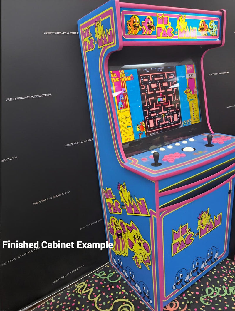 Arcade Classics themed arcade cabinet