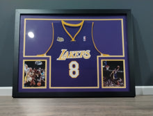 Framed Gold Kobe Bryant #8 Lakers Jersey (UNSIGNED)