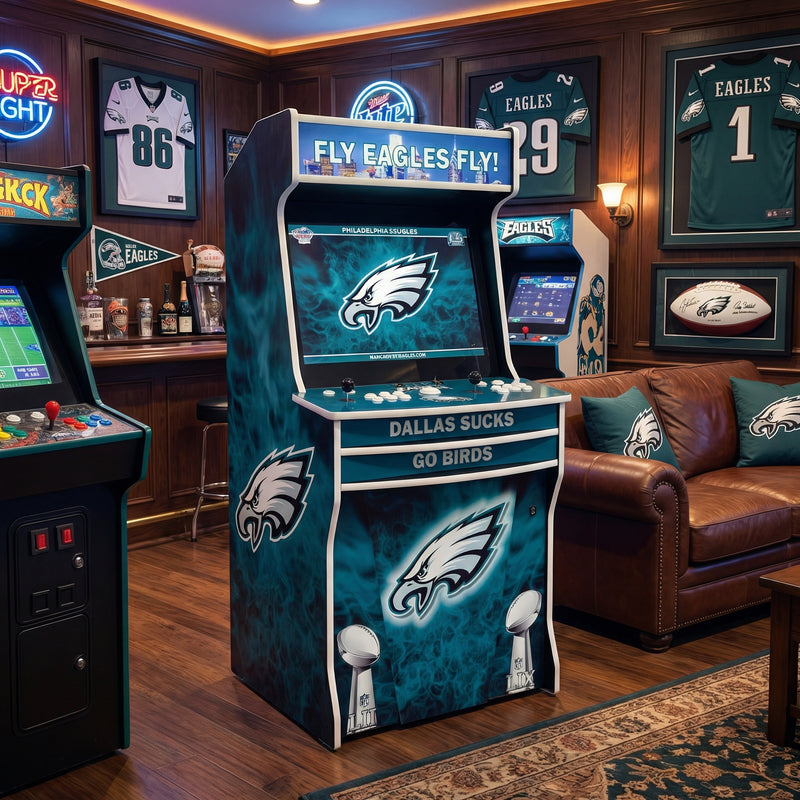 Sports Themed Arcade Cabinet