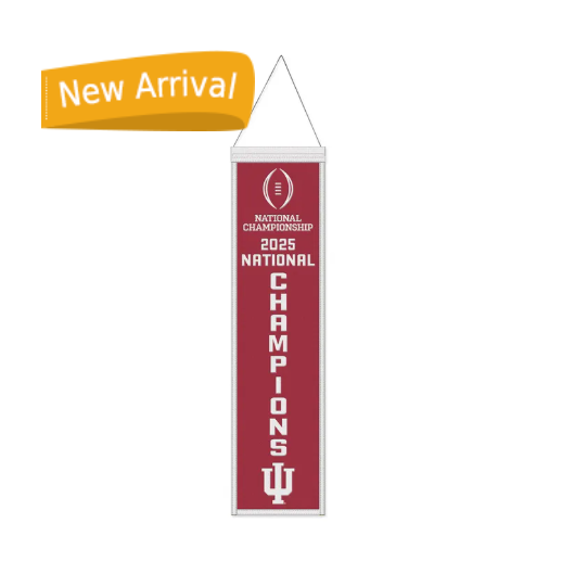 University of Indiana BSC National Championship 8x 32 Banner