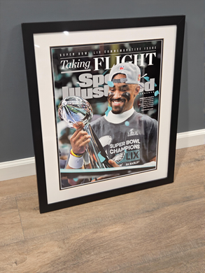 24 x 34 Eagles Super Bowl Championship Art Print