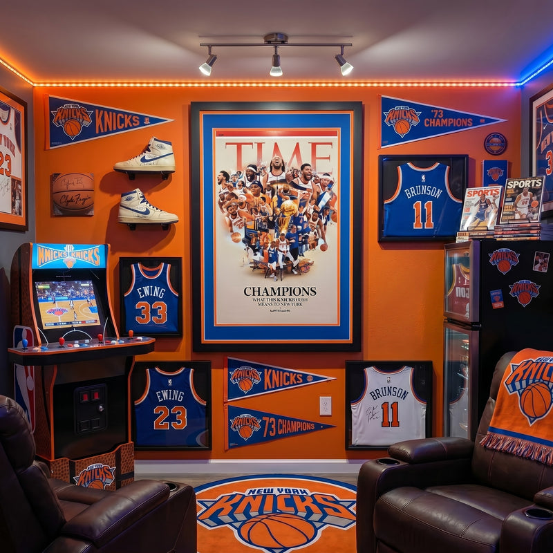 TIME Magazine — "Champions: What This Knicks Team Means to New York" | Framed Art Print