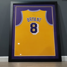 Framed Gold Kobe Bryant #8 Lakers Jersey (UNSIGNED)