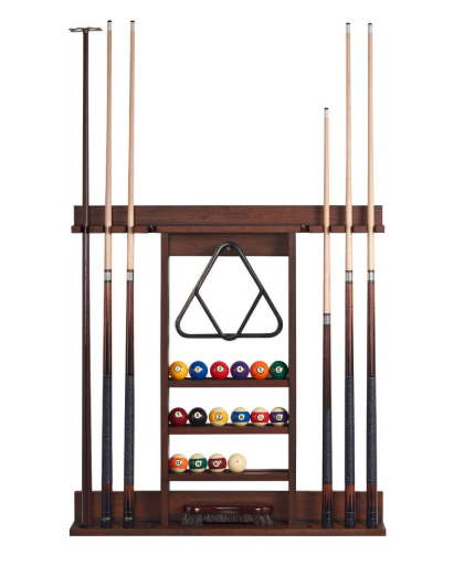 HB Home Mahogany Wall Rack