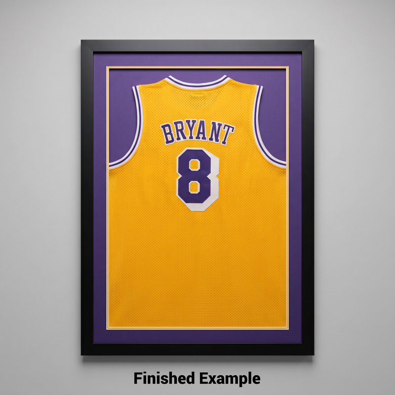 Custom Jersey Framing – 29×37 Fan Edition
