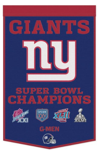 New York Giants SB Banner