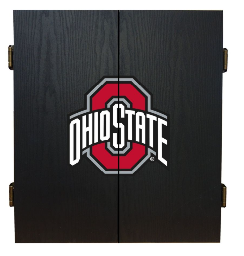 Ohio State Buckeyes Fans Choice Dart Cabinet Set